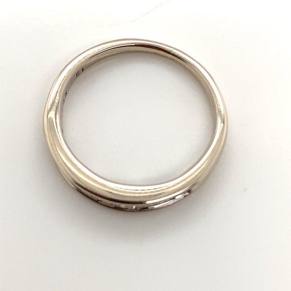 14K White Gold Princess Cut Diamond Ring - Picture 3 of 3